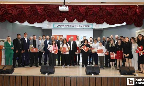Çubuk'ta okullar arası Gönülden Türküler yarışması düzenlendi