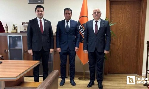 Adıyaman Gölbaşı Kaymakamı Seyhan, Ankara'da temaslarda bulundu