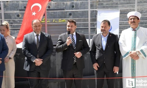 Kahramankazan Belediye Başkanı Çırpanoğlu Metin Atlı Merkez Yeni Cami'nin açılışına katıldı