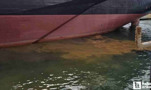 Marmara Denizi'ni kirleten gemiye 26 milyon lira ceza verildi