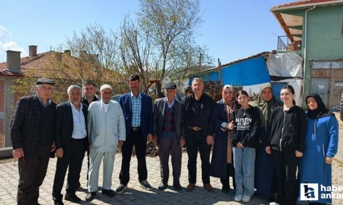 Ankara'nın Akyurt ilçesinde hacı adayları kutsal topraklara uğurlandı