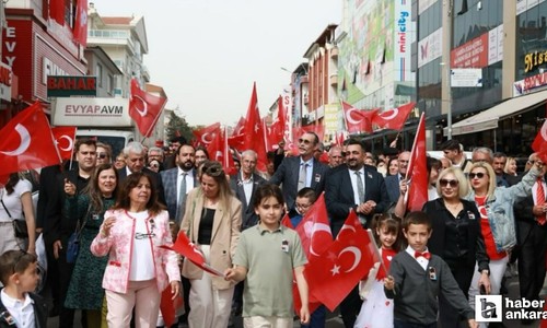 Etimesgut Belediyesi 23 Nisan programları için geri sayım sürüyor
