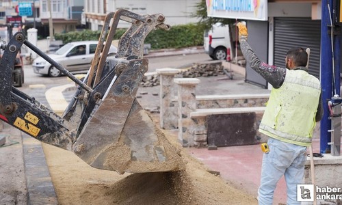 Keçiören Belediyesinden vatandaşlar için güvenli kaldırımlar mesaisi