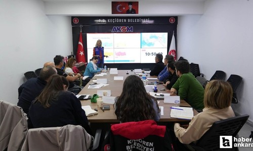 Keçiören Belediyesi personellerini afetlere karşı hazırlamayı sürdürüyor
