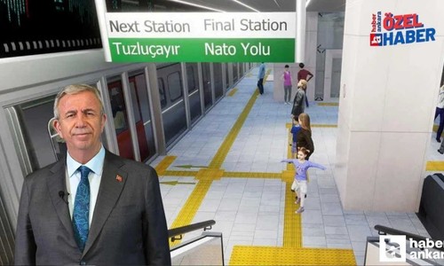 Mamak Metrosu'na ilk kazma Mayıs ayında vurulacak! Temeli atılıyor