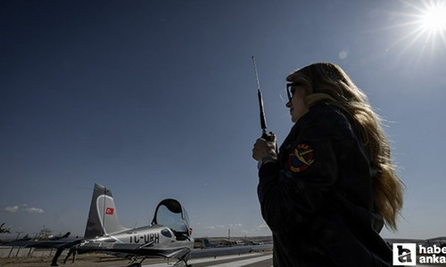 Yuvada kalan çocuklar, başkentte pilot oldular: Polatlı'da uçağa bindiler