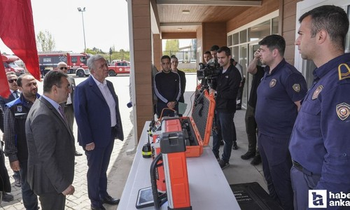 ABB Başkanı Yavaş, Afet Eğitim ve Lojistik Merkezi'ne ziyaret gerçekleştirdi: Yerinde inceledi