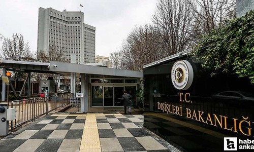 Dışişleri Bakanlığı'nda İran'daki patlama için taziye mesajı
