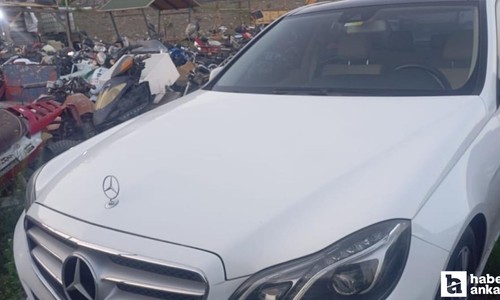 Sahte plakalı otomobil, Beypazarı'nda yakalandı