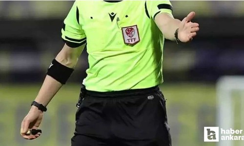 Trendyol 1. Lig'de 37. haftanın hakemleri belli oldu
