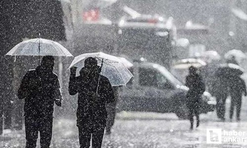 Ankara için yeni kuvvetli yağış uyarısı yapıldı!