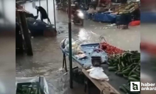 Ankara'da yoğun yağışlar vatandaşları zor durumda bıraktı