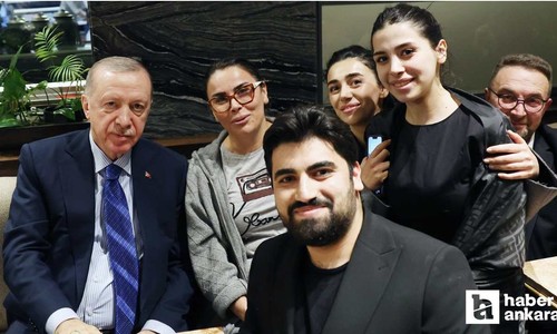 Cumhurbaşkanı Erdoğan'dan başkentte sürpriz kafe ziyareti