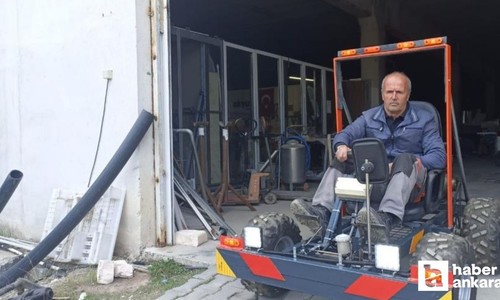 Ankaralı usta, el yapımı go-kart araçları yapıyor
