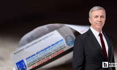 Mansur Yavaş su fiyatları eleştirilerine rakamlarla yanıt verdi