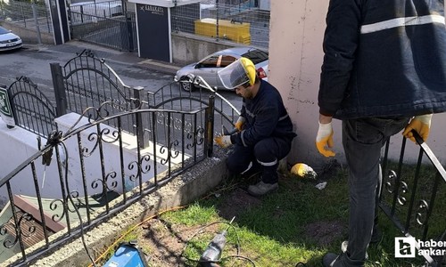 Pursaklar Belediyesi ilçede bakım onarım desteklerinde bulunmaya devam ediyor