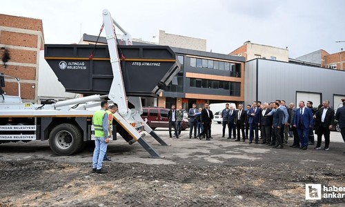 Altındağ Belediyesi Siteler'deki çöp sorununa dev konteynerler ile dur dedi
