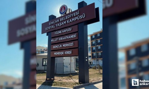 Sincan Belediyesi Sosyal Yaşam Kampüsü sağladığı imkanlarla dikkat çekiyor