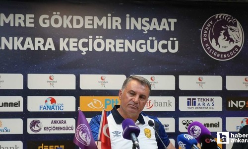 Ankaragücü Teknik Dİrektörü Mustafa Kaplan: Final maçımız kaldı!