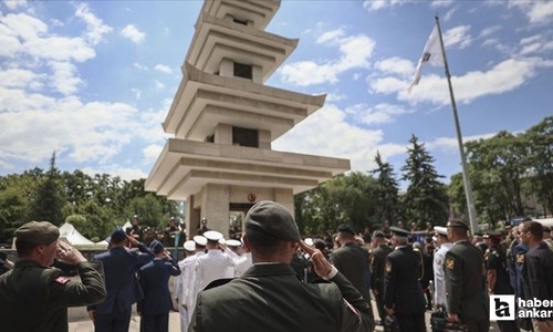 Binlerce kilometre uzaktaki şehitler Ankara'nın ortasında böyle anılıyor