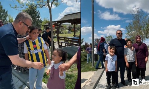 Sincan Belediyesi çocukların bahar eğlencesine ortak oldu