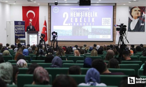 2. Ulusal Bütünleşik Hemşirelik ve Ebelik Kongresi Ankara'da start aldı