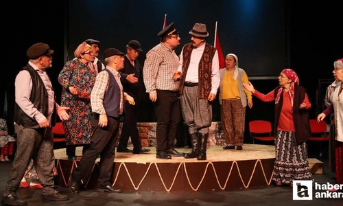 Etimesgut Belediyesi Emekliler Tiyatrosu'ndan yeni oyun