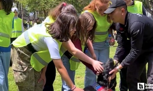 Ankara İl Jandarma Komutanlığı'ndan anlamlı hareket