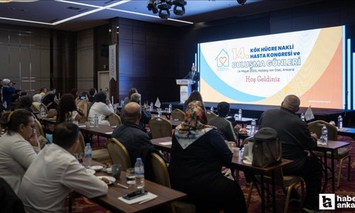 Ankara'da lösemi hastaları ve hekimler düzenlenen etkinlikte bir araya geldi