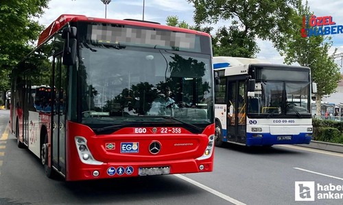 EGO'dan önemli duyuru: Ankaralılar bazı otobüs hatlarında güzergah değişikliği yapıldı