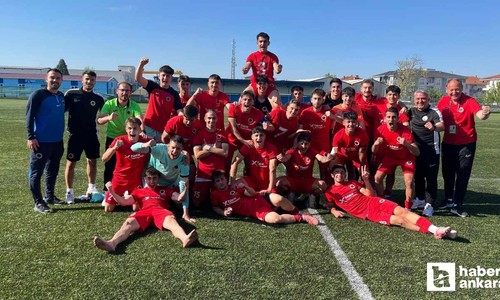 Gençlerbirliği U19 takımı şampiyonluk için mücadele edecek