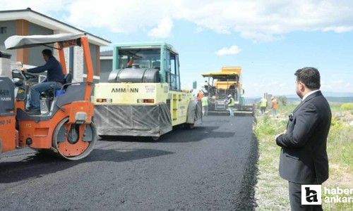 Kahramankazan Belediyesi'nin rekor asfalt seferberliği sürüyor!