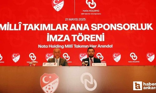 TFF ve NATA Holding sponsorluk anlaşması imzaladı