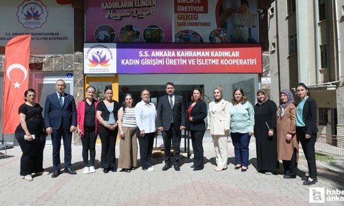 Kahramankazan Belediye Başkanı Çırpanoğlu, kadın girişimcilerle bir araya geldi