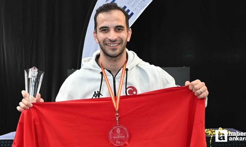 ABB EGO Spor'dan Enver Yıldırım İspanya'dan gümüş madalyayla dönüyor