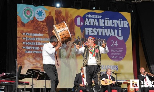 Etimesgut Belediyesi 1. Ata Kültür Festivali coşku dolu anlara sahne oldu
