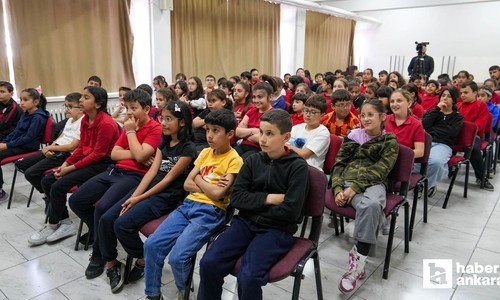 Keçiören Belediyesi öğrencileri sıfır atık konusunda bilgilendirdi