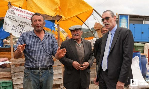 Başkan Erdal Beşikcioğlu Ayyıldız Kurban Pazarı'nı ziyaret etti