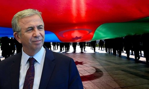 ABB Başkanı Mansur Yavaş Azerbaycan Cumhuriyet Bayramı'nı kutladı