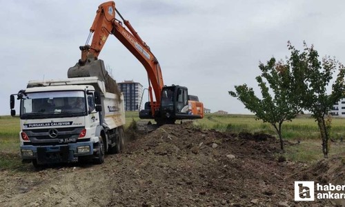 Pursaklar Belediyesi ilçenin yol ağını genişletiyor