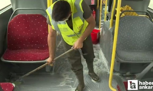 EGO otobüsleri bakımdan geçirilmeye devam ediliyor