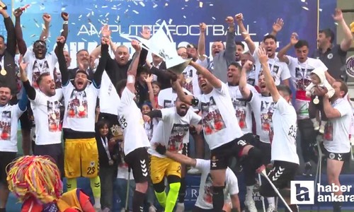 ABB'den Şampiyon olan Alves Kablo Ampute Futbol Takımına tebrik mesajı