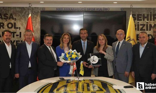 CHP heyetinden Ankaragücü'ne hayırlı olsun ziyareti