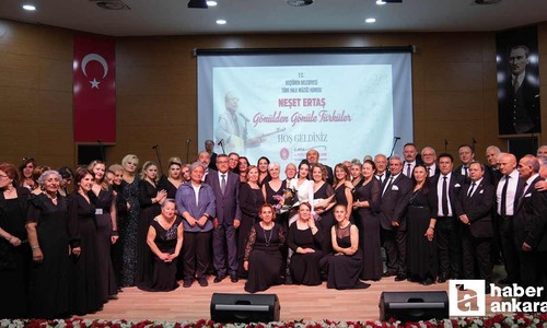 Keçiören Belediyesi Neşet Ertaş'ın onuruna konser düzenledi