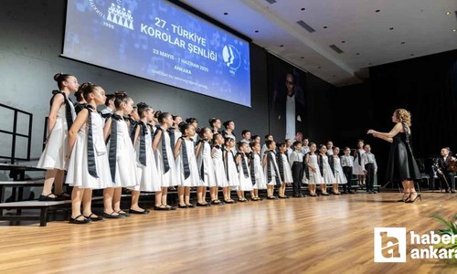 Ankara'da düzenlenen Türkiye Korolar Şenliği kulakların pasını sildi