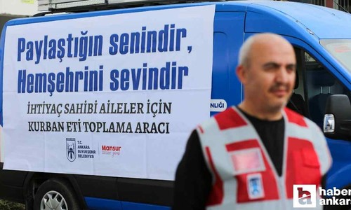 Ankara Büyükşehir Belediyesi ihtiyaç sahipleri için kurban etini bu noktalardan alacak