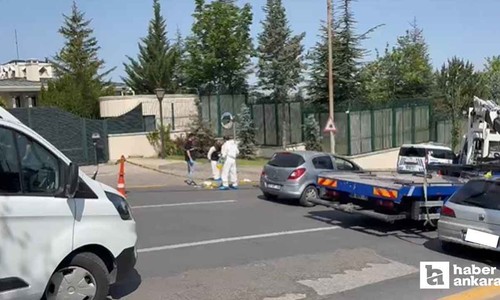 Çankaya Köşkü yakınında hareketli anlar: Polisler ayağından vurdu!