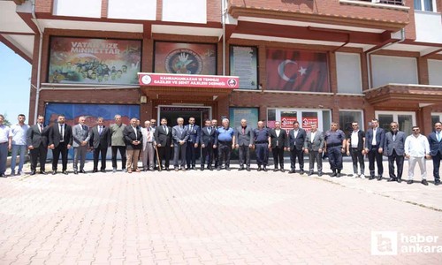 Kahramankazan Belediye Başkanı Çırpanoğlu, gazi ve şehit aileleri ile bayramlaştı