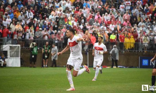 Türkiye özel maçta ABD'yi deplasmanda 2-1 ile geçti