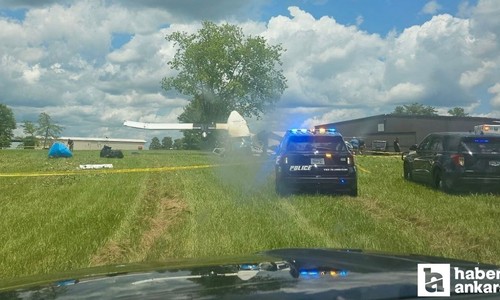 ABD'de uçak düştü: Can kaybı yaşanmadı